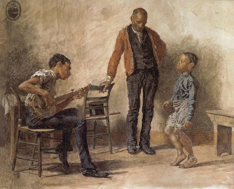 Thomas Eakins The Dance Curriculum Sweden oil painting art